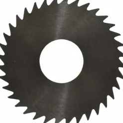 Slitting & Slotting Saw: 1-1/2" Dia, 0.0468" Thick, 1/2" Arbor Hole, 36 Teeth, Solid Carbide