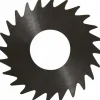 Slitting & Slotting Saw: 1" Dia, 0.0140" Thick, 3/8" Arbor Hole, 24 Teeth, Solid Carbide