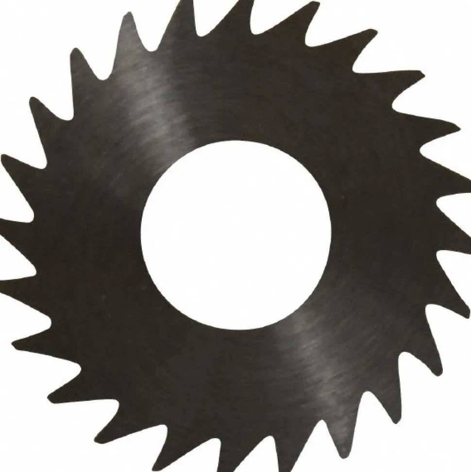 Slitting & Slotting Saw: 1" Dia, 0.0140" Thick, 3/8" Arbor Hole, 24 Teeth, Solid Carbide