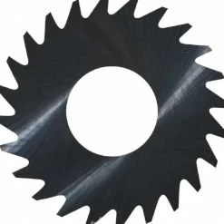 Slitting & Slotting Saw: 1" Dia, 0.0100" Thick, 3/8" Arbor Hole, 24 Teeth, Solid Carbide