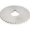 Slitting & Slotting Saw: 3-1/2" Dia, 3/16" Thick, 1" Arbor Hole, 40 Teeth, High Speed Steel