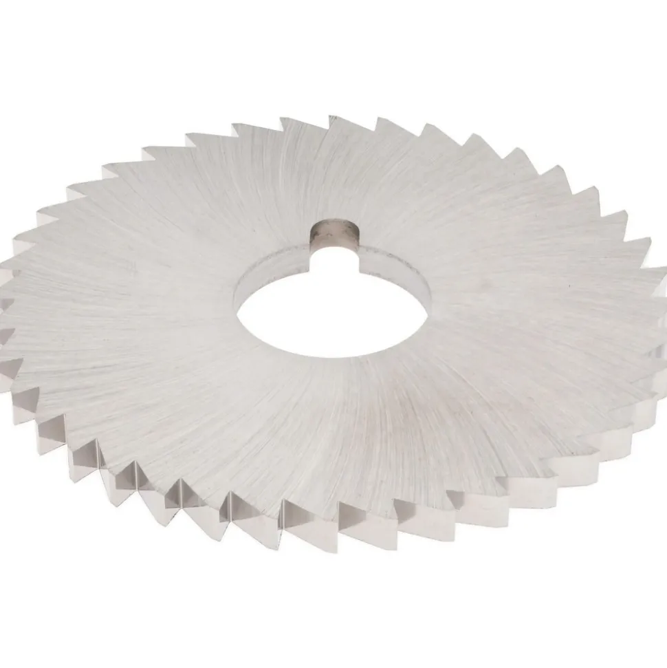 Slitting & Slotting Saw: 3-1/2" Dia, 3/16" Thick, 1" Arbor Hole, 40 Teeth, High Speed Steel