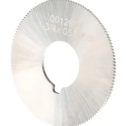 Slitting & Slotting Saw: 1-3/4" Dia, 0.0570" Thick, 5/8" Arbor Hole, 132 Teeth, High Speed Steel