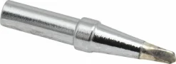 Soldering Iron Chisel Tip: 0.094" Point Width, 1.358" Long