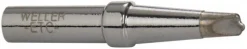 Soldering Iron Chisel Tip: 0.126" Point Width, 1.358" Long