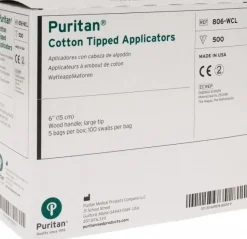 Soldering Single Tip: 0.234" Tip Dia, 0.687" Tip Length, Cotton Tip