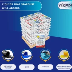 Sorbent: 1.5 cu ft Bag, Granular Powder, Application Universal