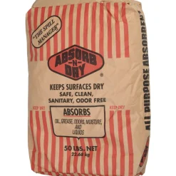 Sorbent: 50 lb Bag, Application Oil Only