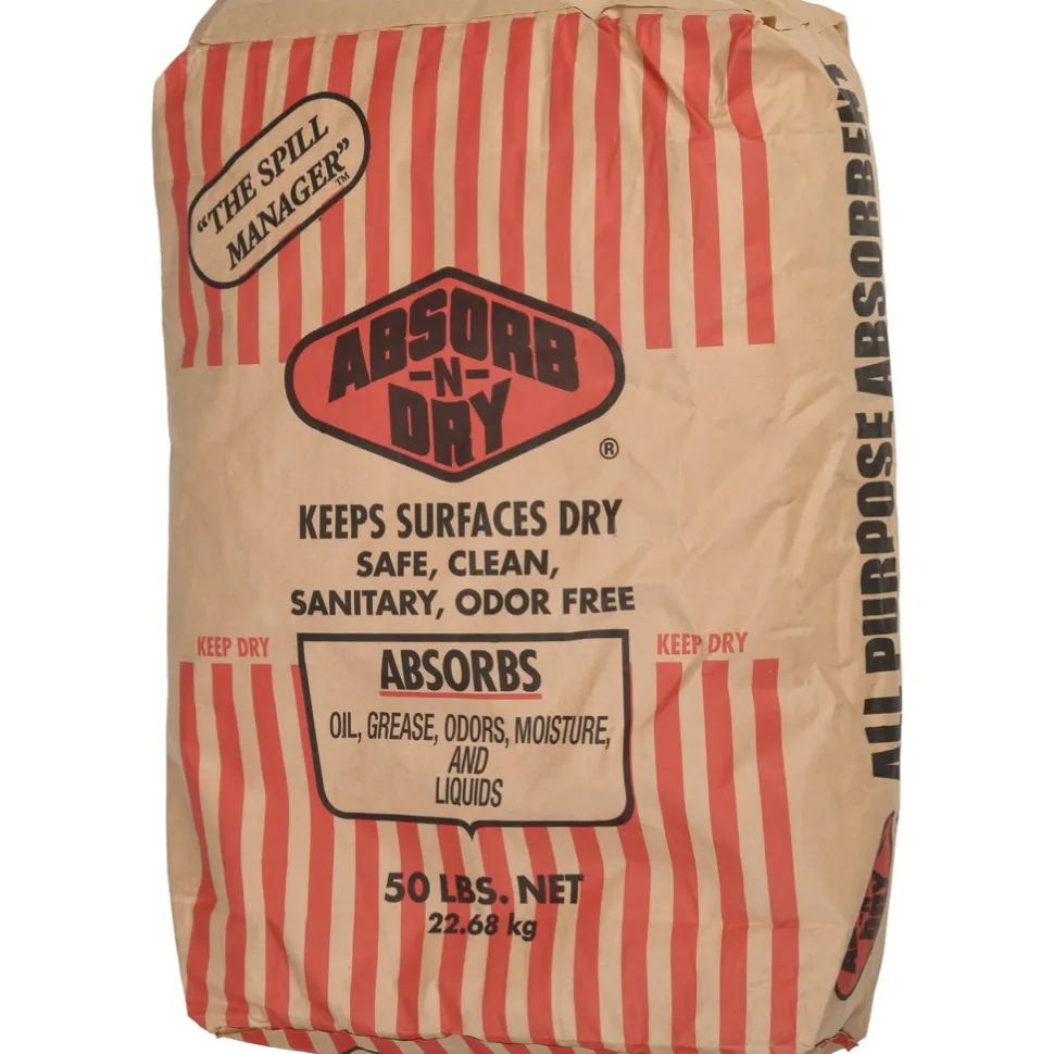 Sorbent: 50 lb Bag, Application Oil Only