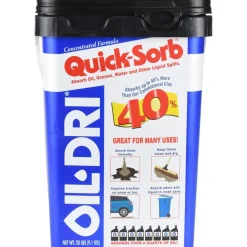 Sorbent: 20 lb Pail, Granular, Spill Containment