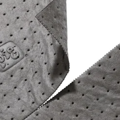 Sorbent Mat: For Any Liquid, Heavy Weight, 15.0000 Weight, 22 gal, Gray, Perforated