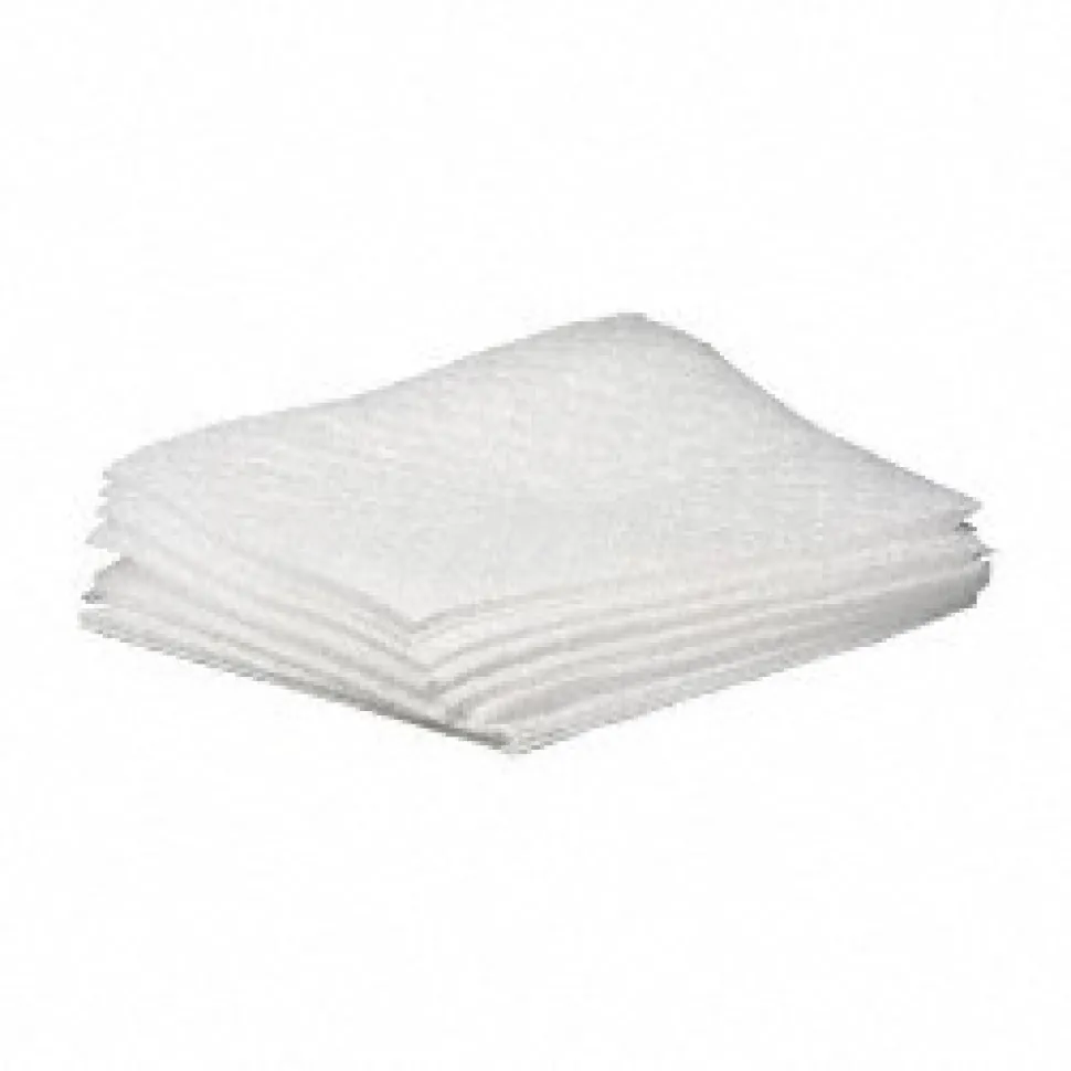 Sorbent Pads: For Oil Only, 15.0000" Wide, 19" Long, 36 gal, White