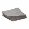 Sorbent Pads: For Universal Use, 15.0000" Wide, 19" Long, 26 gal, Gray