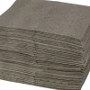 Sorbent Pads: For Universal Use, 15.0000" Wide, 19" Long, 25 gal, Gray