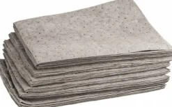 Sorbent Pads: For Universal Use, 15.0000" Wide, 19" Long, 22 gal, Gray