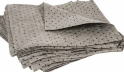 Sorbent Pads: For Universal Use, 15.0000" Wide, 17" Long, 35 gal, Gray