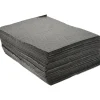 Sorbent Pads: For Universal Use, 15.0000" Wide, 17" Long, 26 gal, Gray