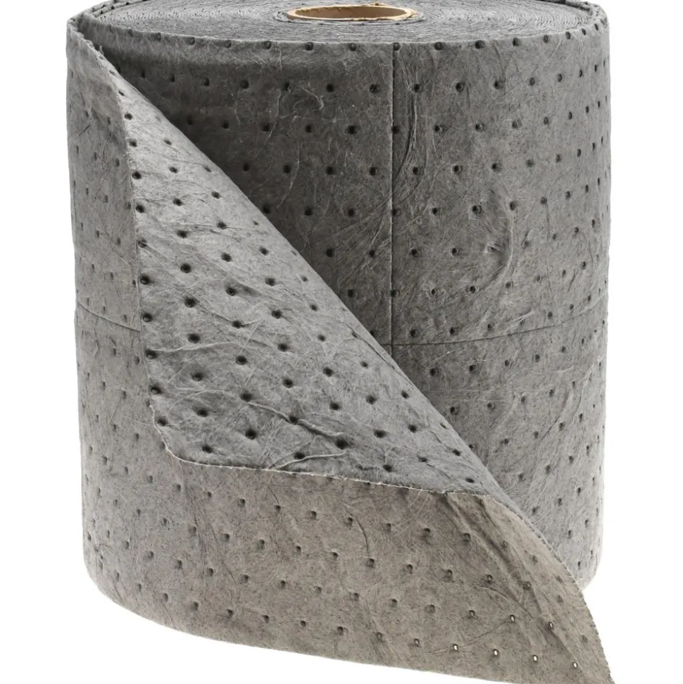 Sorbent Roll: For Universal Use, 15.0000" Wide, 150.00' Long, 24 gal, Gray