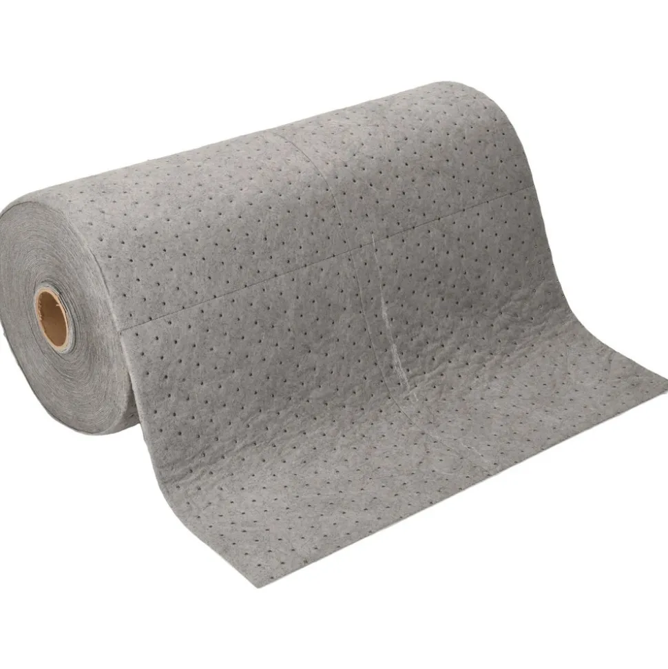 Sorbent Roll: For Universal Use, 30.0000" Wide, 150.00' Long, 48 gal, Gray