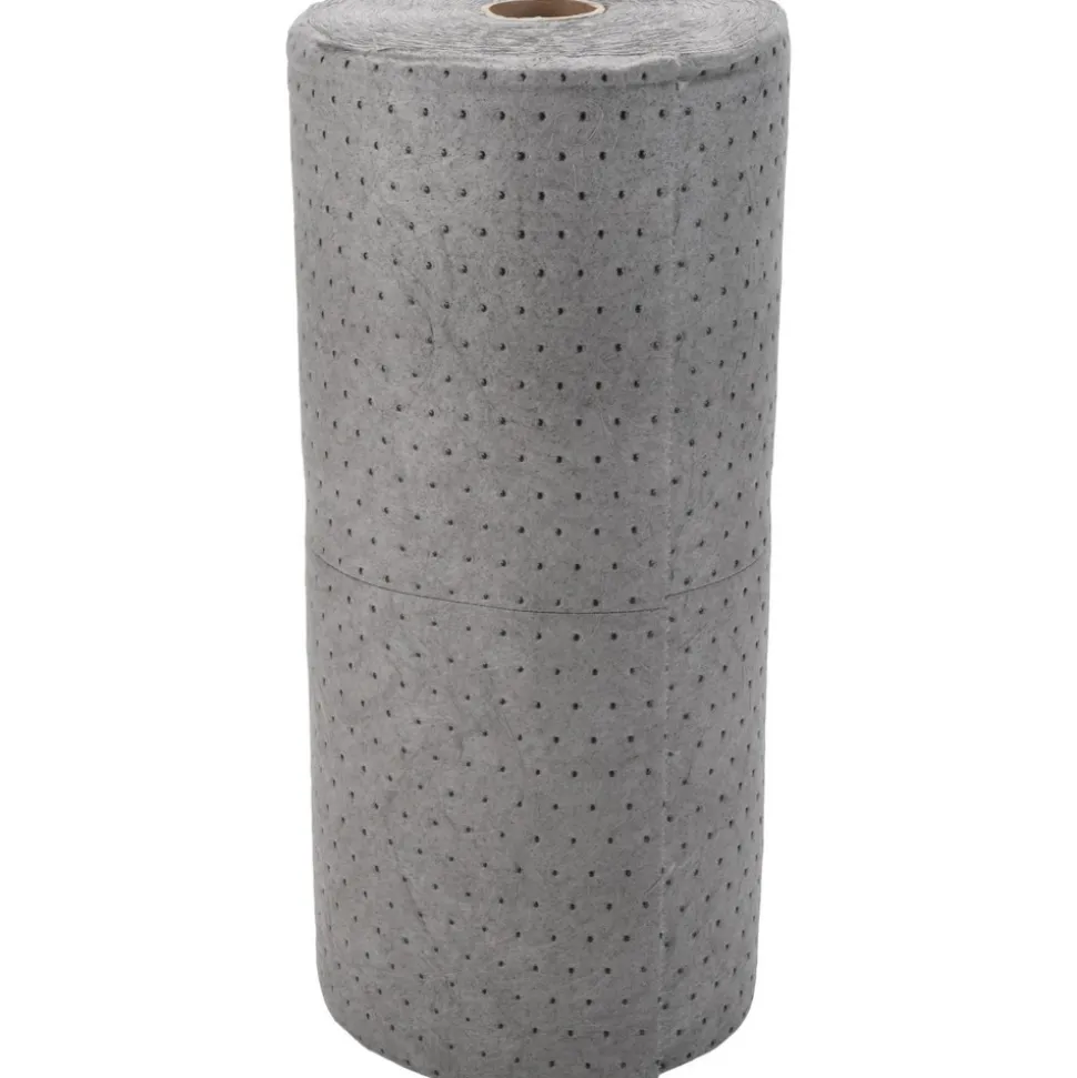 Sorbent Roll: For Universal Use, 30.0000" Wide, 150.00' Long, 48 gal, Gray