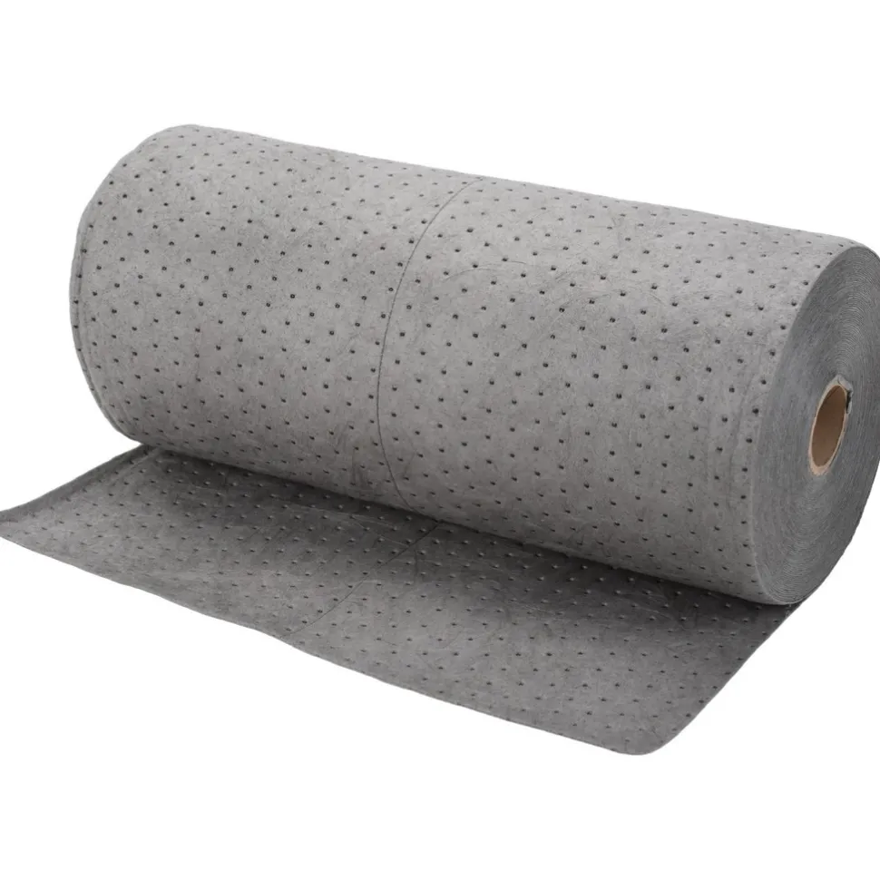 Sorbent Roll: For Universal Use, 30.0000" Wide, 150.00' Long, 48 gal, Gray