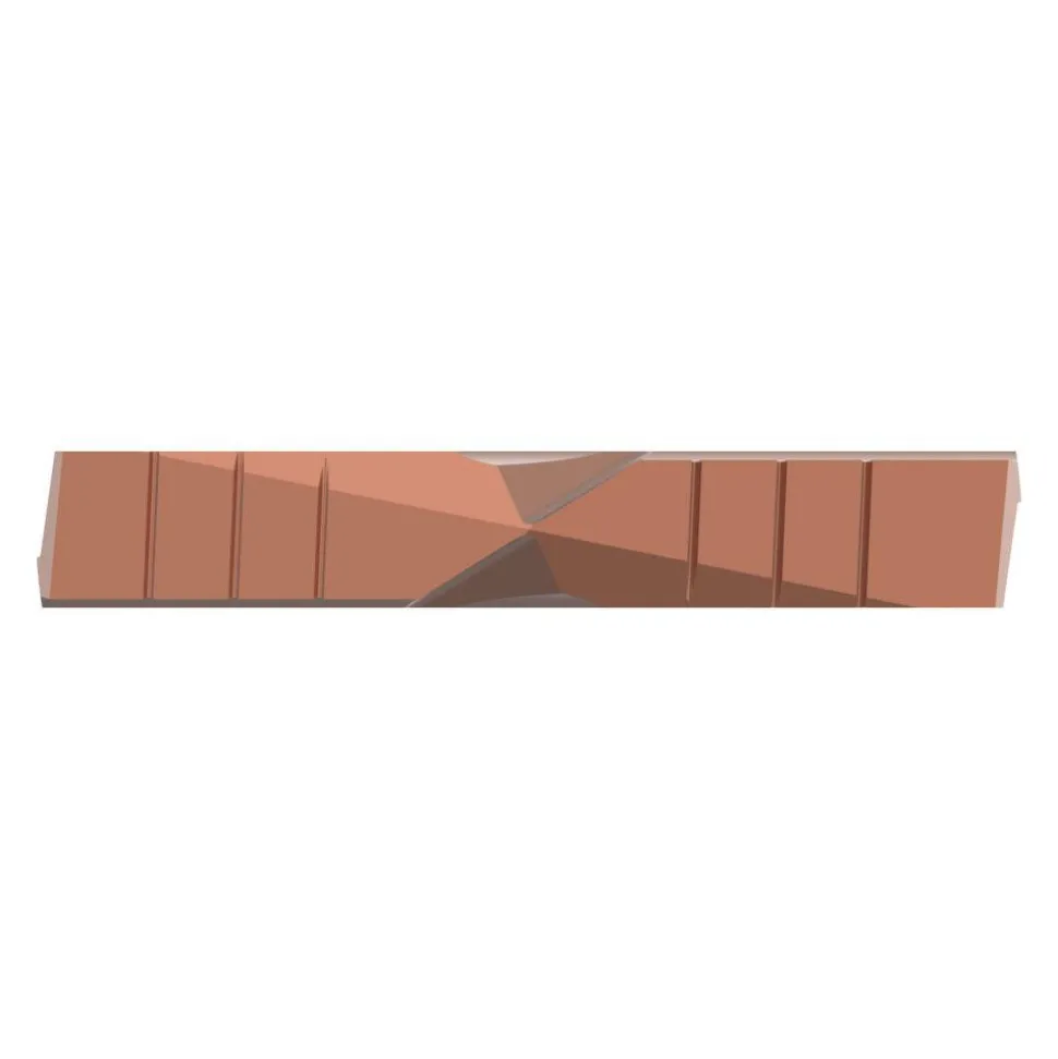 Spade Drill Insert: 3" Dia, Seat Size 5, Cobalt, 144 deg Point