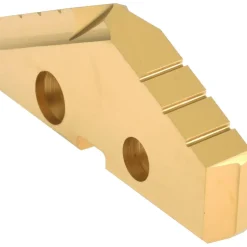 Spade Drill Insert: 1-7/8" Dia, Seat Size 3, Cobalt, 132 deg Point