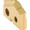 Spade Drill Insert: 25/32" Dia, Seat Size 1, Cobalt, 132 deg Point