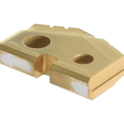 Spade Drill Insert: 25/32" Dia, Seat Size 1, Cobalt, 132 deg Point