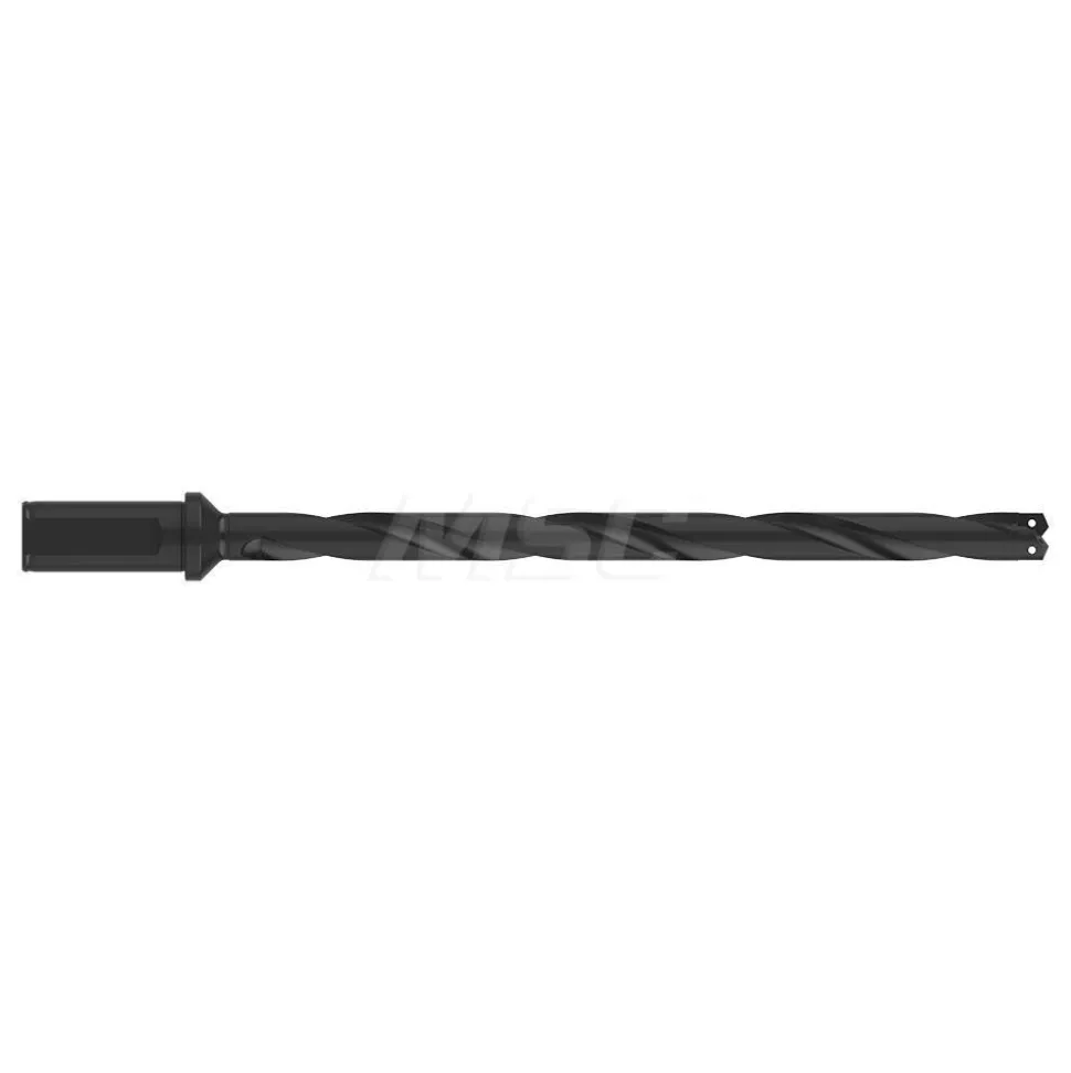 Spade Drill: 45/64 to 15/16" Dia, 10-5/8" Max Depth, Helical Flute