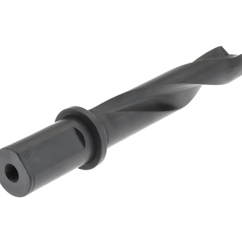 Spade Drill: 1-13/32 to 1-7/8" Dia, 6-1/2" Max Depth, Helical Flute