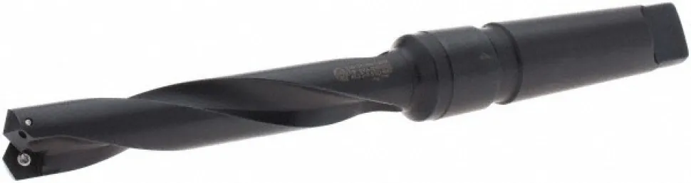 Spade Drill: 7/8 to 7/8" Dia, 4-3/4" Max Depth, Helical Flute