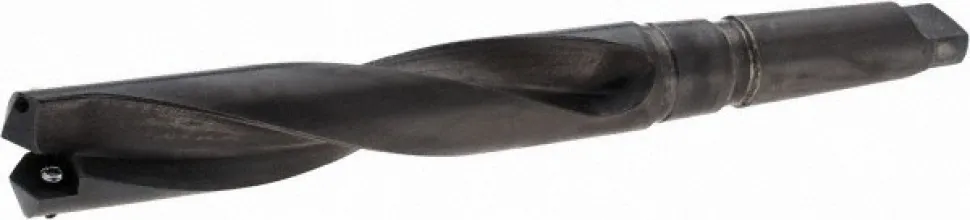 Spade Drill: 1-13/32 to 1-7/8" Dia, 6-1/2" Max Depth, Helical Flute