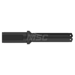 Spade Drill: 55/64 to 15/16" Dia, 2-5/8" Max Depth, Straight Flute