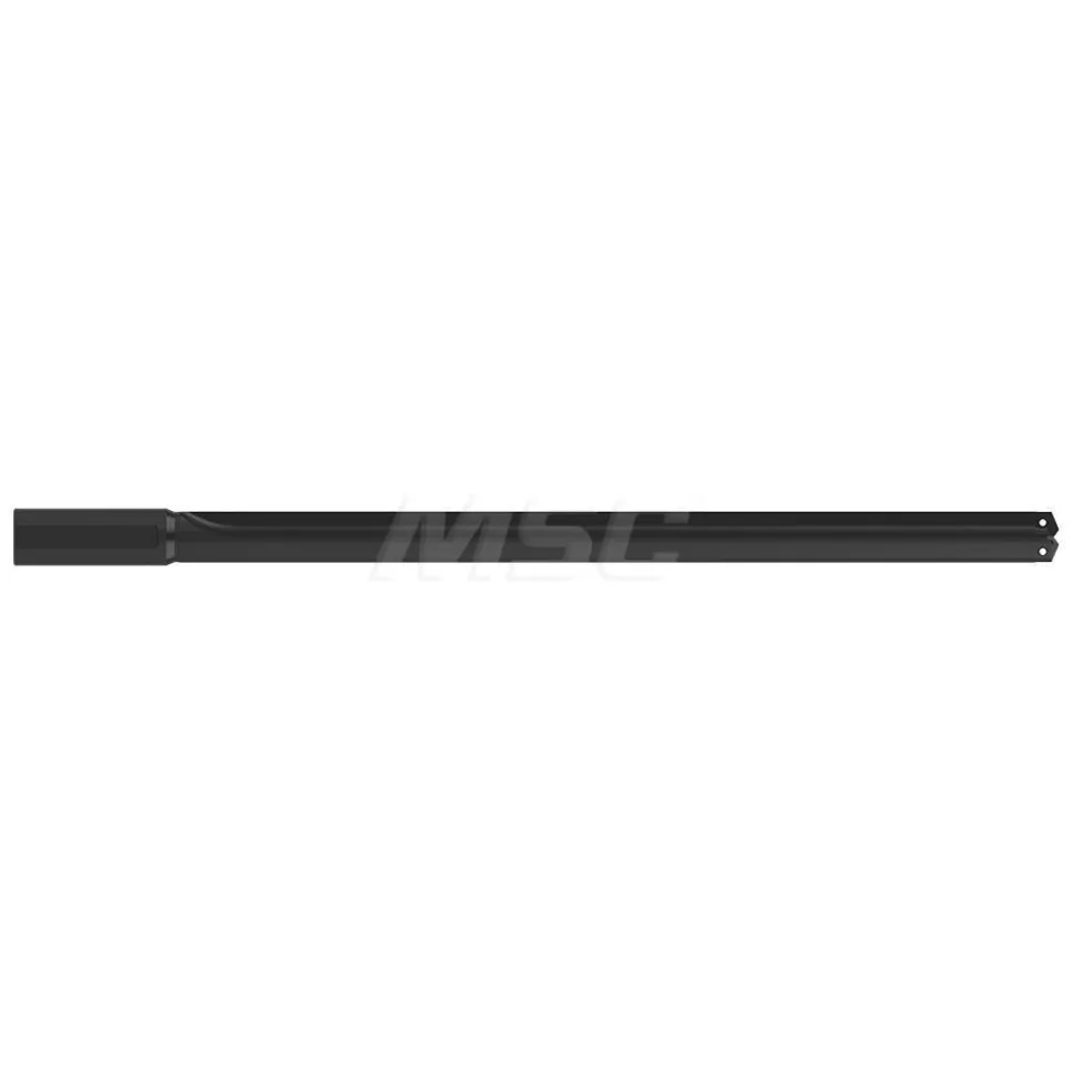Spade Drill: 1-13/32 to 1-7/8" Dia, 22" Max Depth, Straight Flute