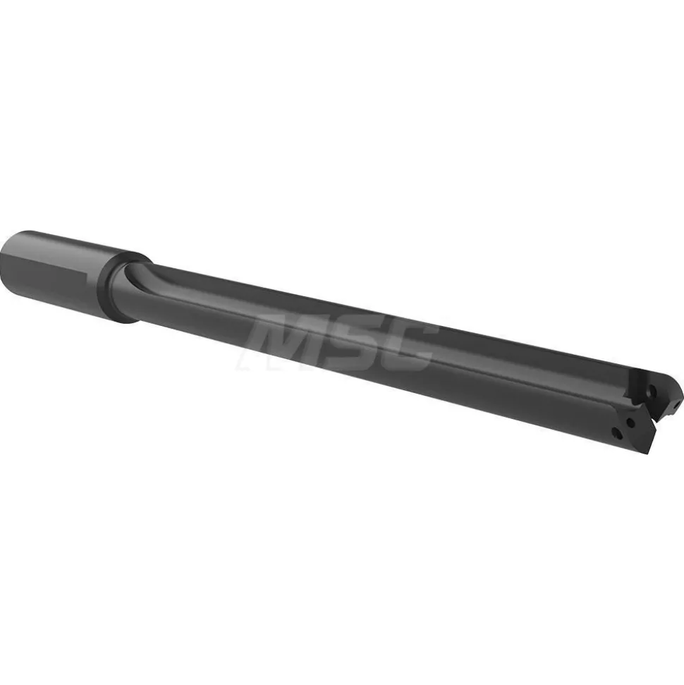 Spade Drill: 39/64 to 11/16" Dia, 7" Max Depth, Straight Flute