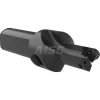 Spade Drill: 33/64 to 11/16" Dia, 7/8" Max Depth, Straight Flute