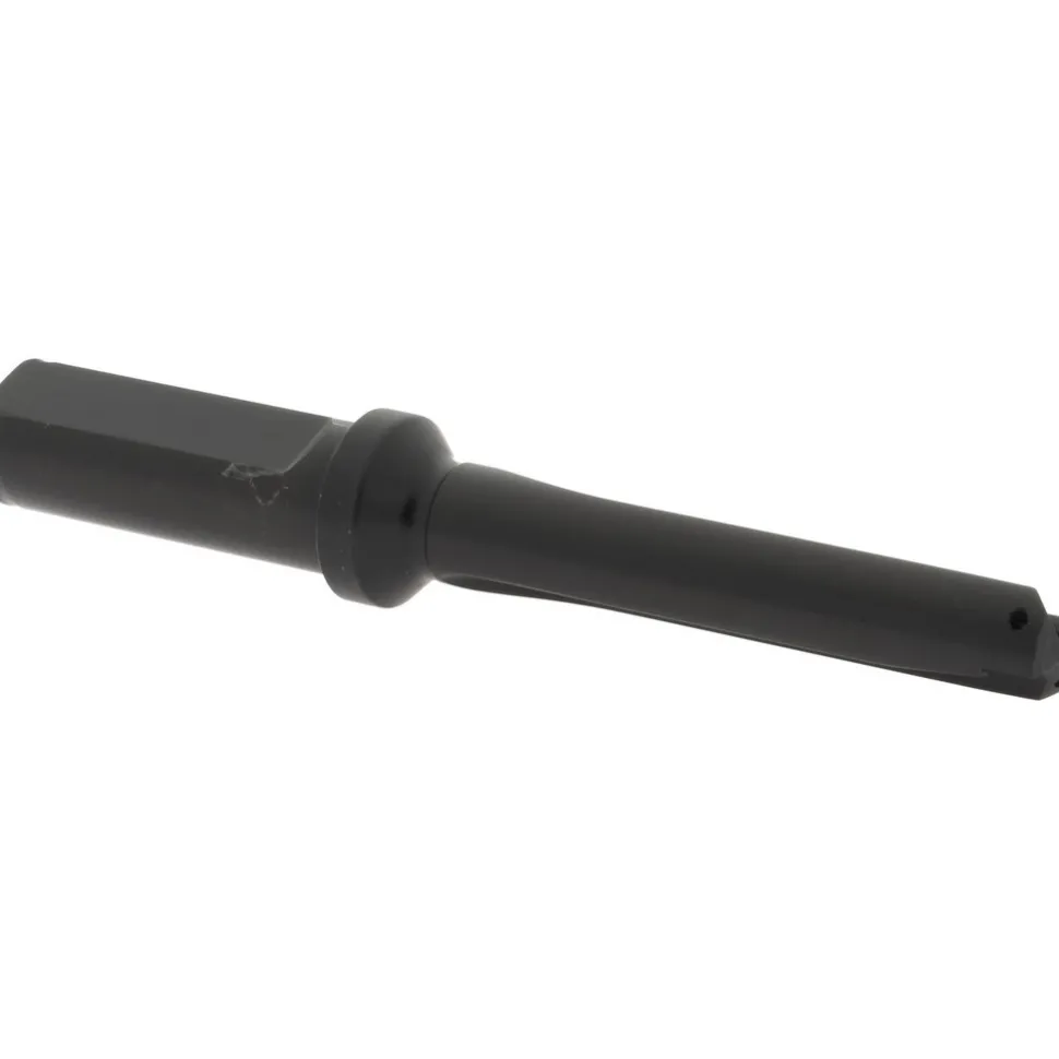 Spade Drill: 39/64 to 11/16" Dia, 2-1/2" Max Depth, Straight Flute