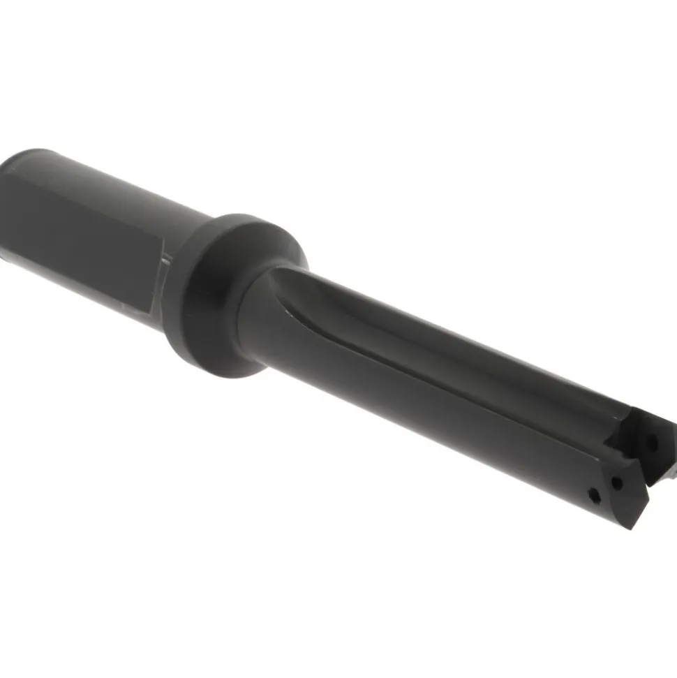 Spade Drill: 39/64 to 11/16" Dia, 2-1/2" Max Depth, Straight Flute