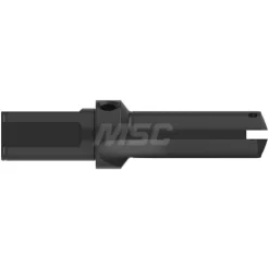 Spade Drill: 1-13/32 to 1-7/8" Dia, 3" Max Depth, Straight Flute