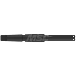 Spade Drill: 45/64 to 15/16" Dia, 4-3/4" Max Depth, Straight Flute