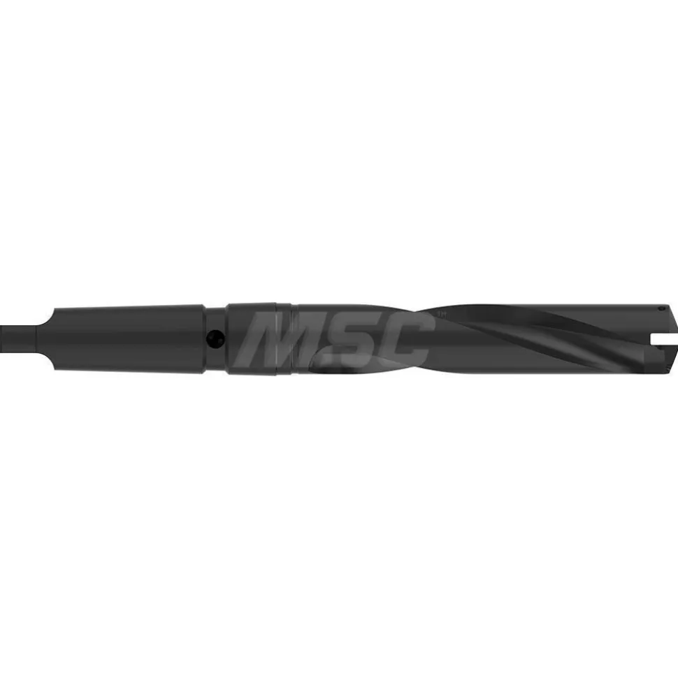 Spade Drill: 30.16 to 34.90 mm Dia, 165.10 mm Max Depth, Helical Flute
