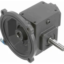 Speed Reducer: C-Face, 1.33" Center to Center Shaft, 50:1, 3/4 hp Max Input, Worm Gear