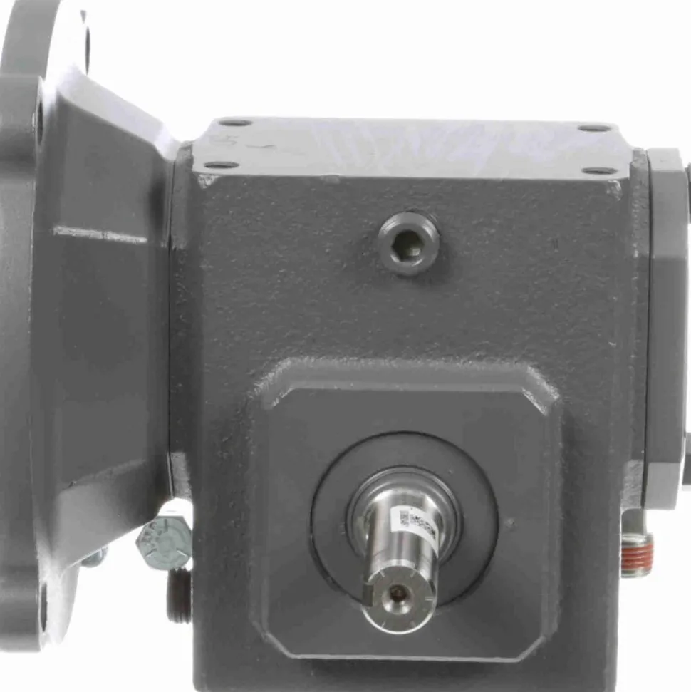 Speed Reducer: C-Face, 1.33" Center to Center Shaft, 50:1, 3/4 hp Max Input, Worm Gear