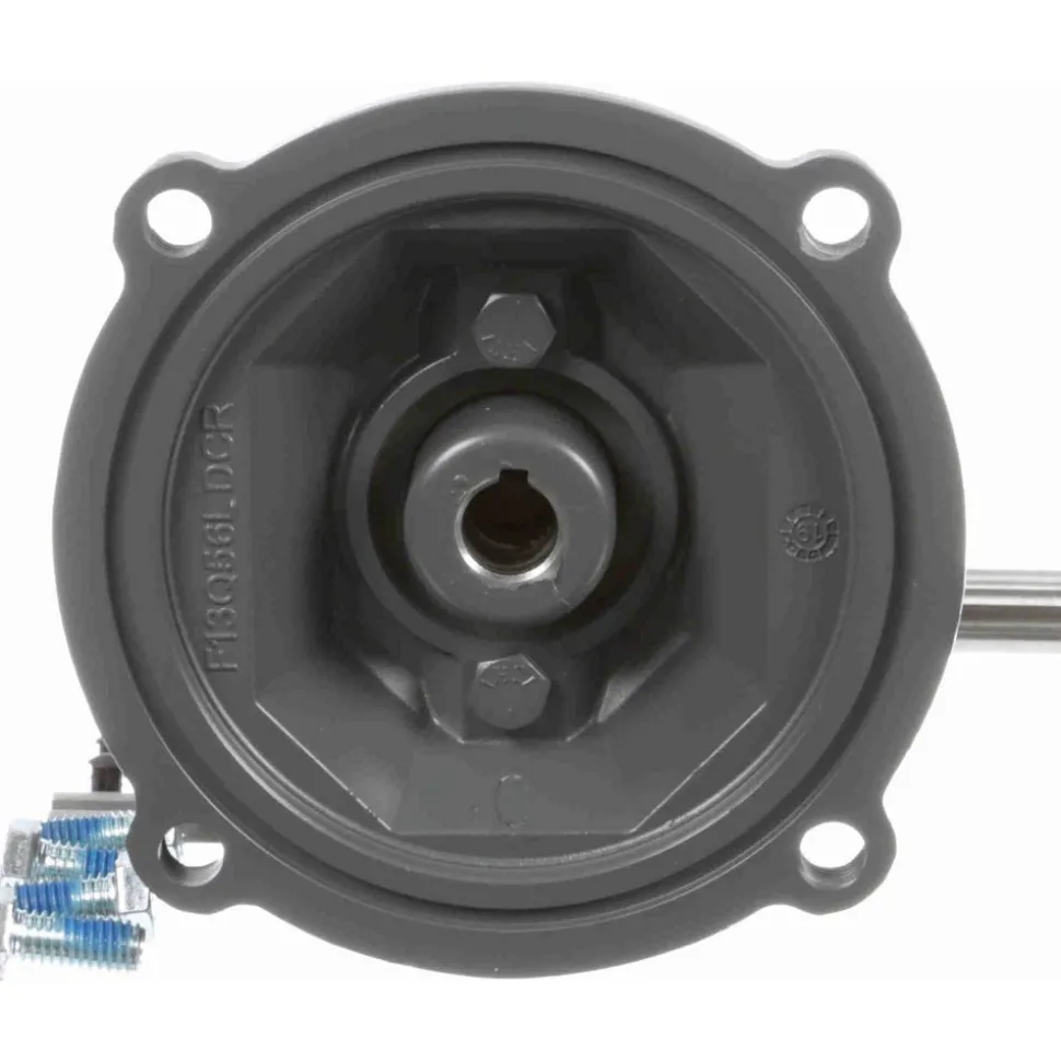 Speed Reducer: C-Face, 1.33" Center to Center Shaft, 50:1, 3/4 hp Max Input, Worm Gear