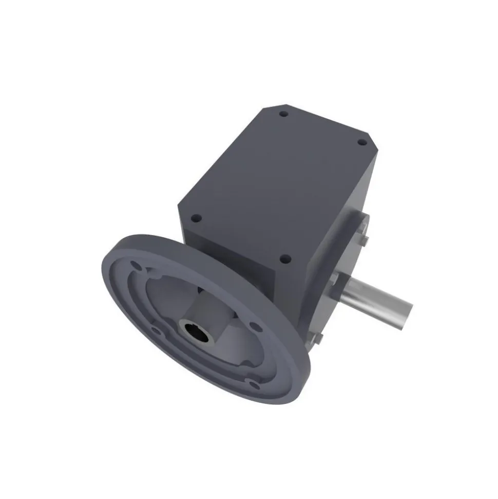 Speed Reducer: Quill, 1.33" Center to Center Shaft, 30:1, 0.39 hp Max Input, Worm Gear