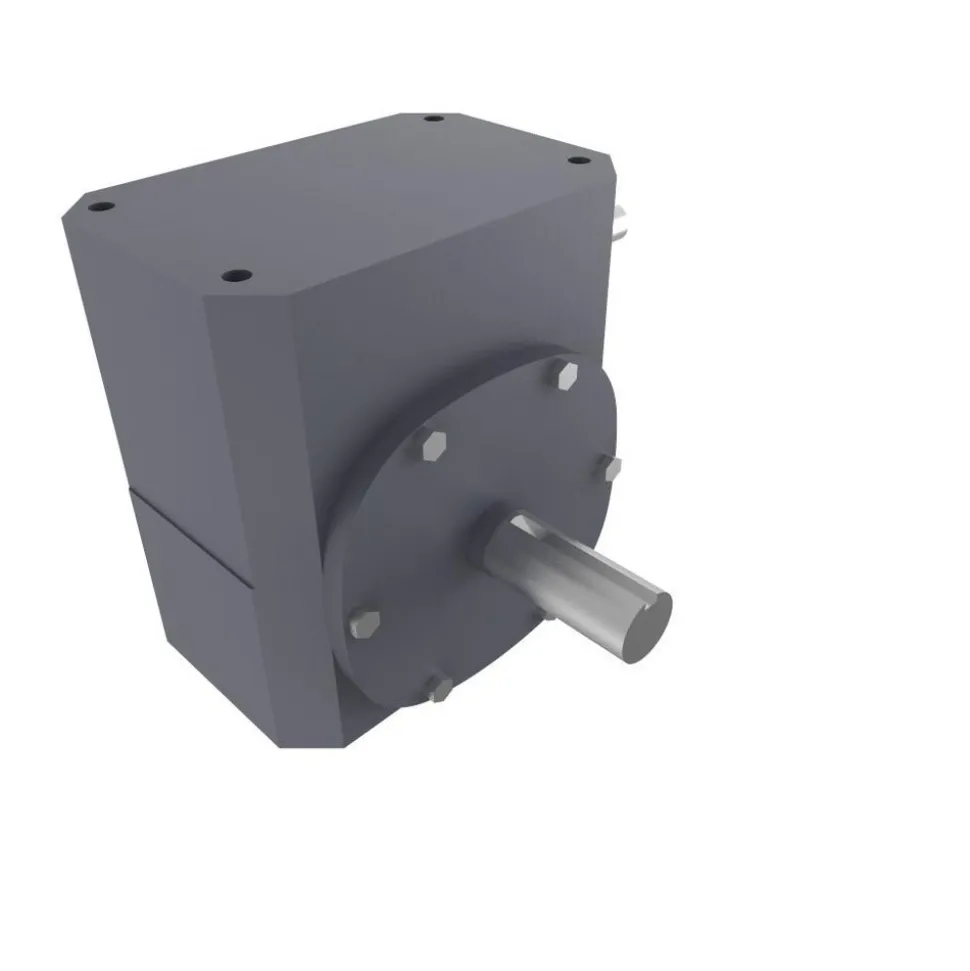 Speed Reducer: Quill, 1.33" Center to Center Shaft, 20:1, 0.52 hp Max Input, Worm Gear