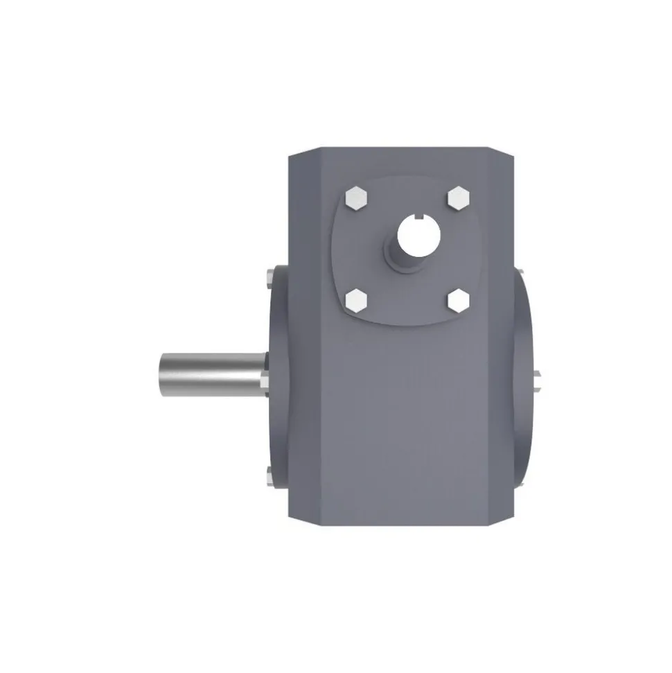 Speed Reducer: Quill, 1.33" Center to Center Shaft, 20:1, 0.52 hp Max Input, Worm Gear