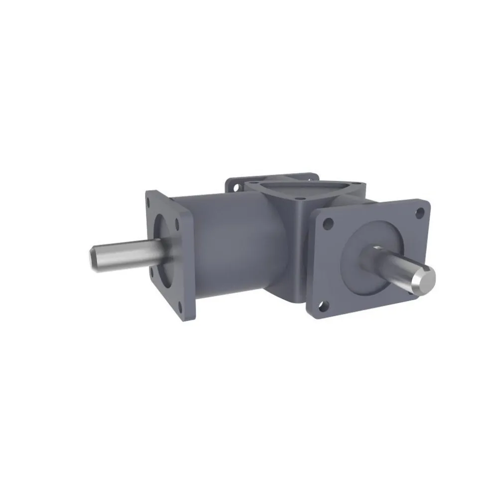 Speed Reducer: Spiral Bevel, 1:1, 3-1/2 hp Max Input