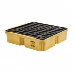 Spill Platform: 1 Drum, 15 gal, 2,000 lb, Polyethylene